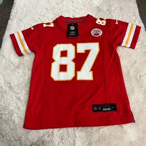Travis Kelce - Kansas City Chiefs Youth Kids Jersey Size Small